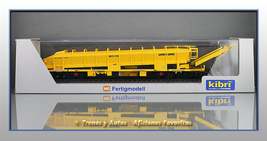 Vagón de transporte y unidad de silo MFS 100 - Plasser & Theurer